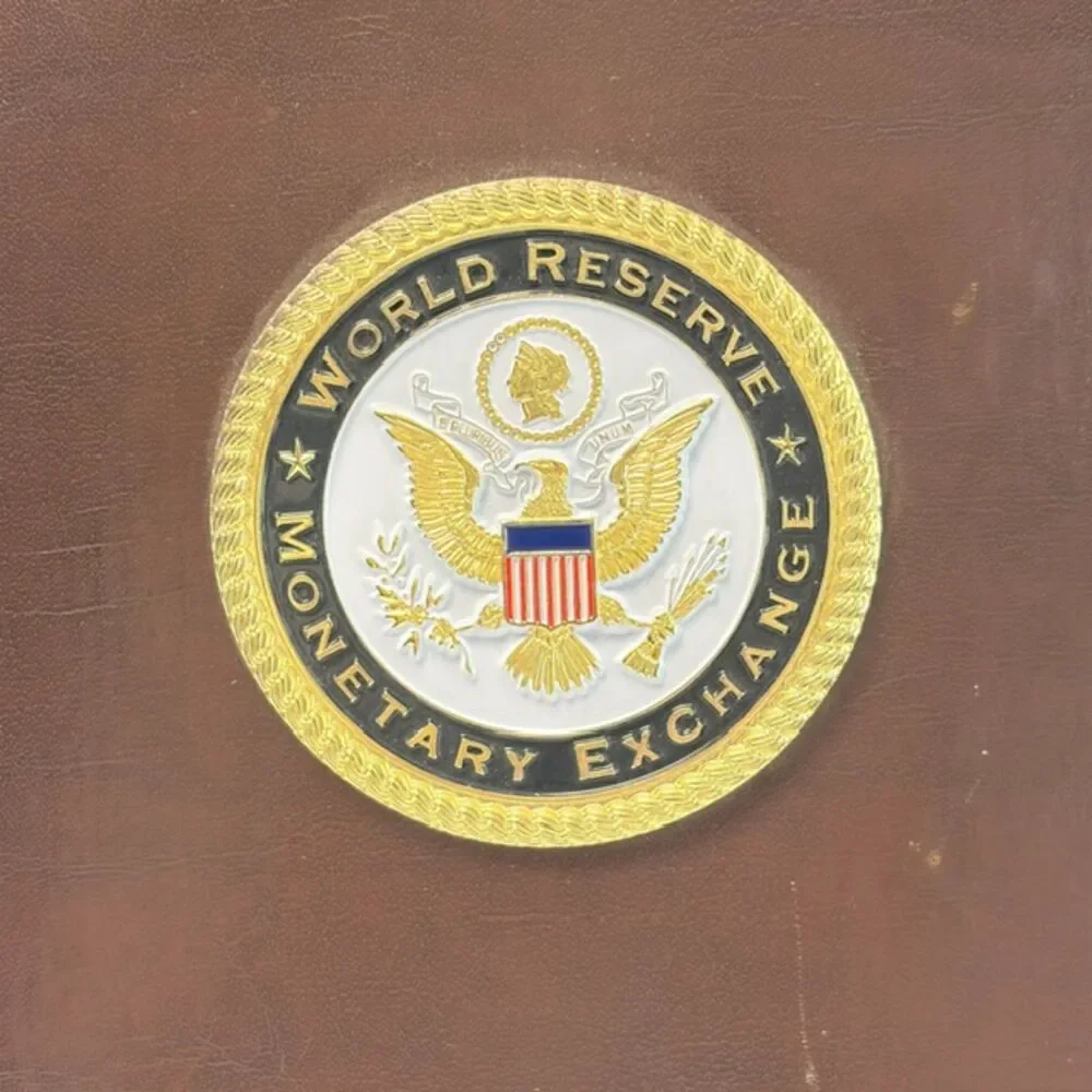 World Reserve Monetary Exchange Official Money Ledger Album for US Currency
